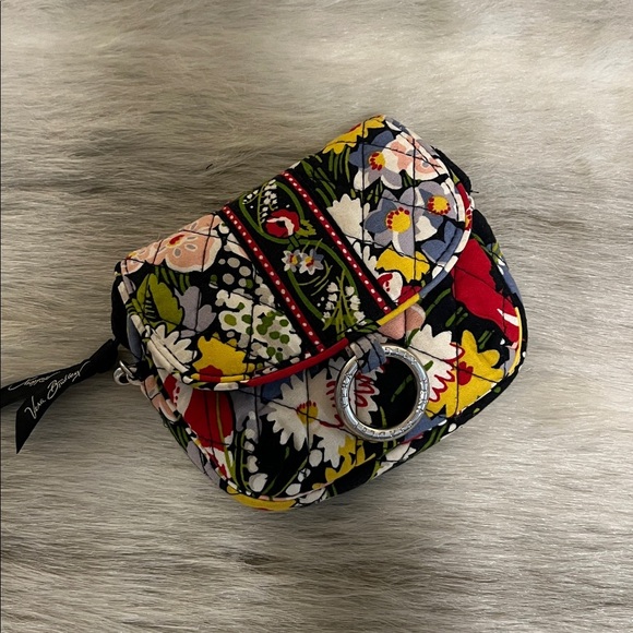 VERA BRADLEY Poppy Fields 2010 Shoot From The Hip Crossbody Belt Bag Floral Y2K - Picture 10 of 15